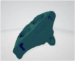 3D Printed Dual 0.5oz Cup Feeding Ledge (Glow In The Dark Rainbow) -Natural Pet Care Shop all things reptile 3d printed dual 0.5oz cup feeding ledge glow in the dark rainbow 66895.1676649979