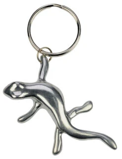 Aluminium Keyring "Lizard"