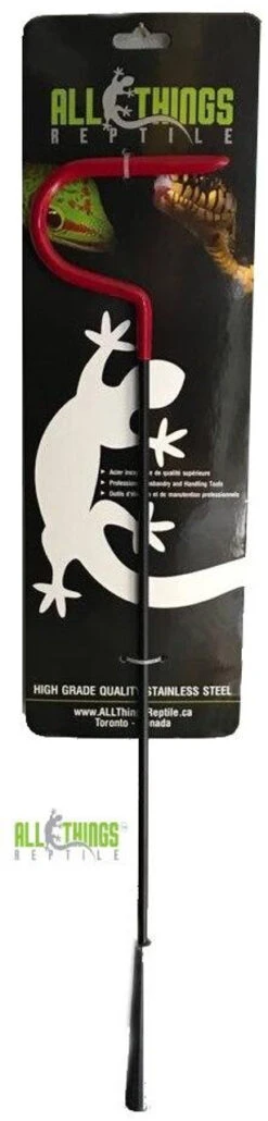 ATR Black Stainless Steel Snake Hook 38" With Aluminum Handle (Retail Packaging)