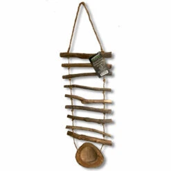 ATR Cinnamon Wood Climbing Curtain - Approx 10 X 16"