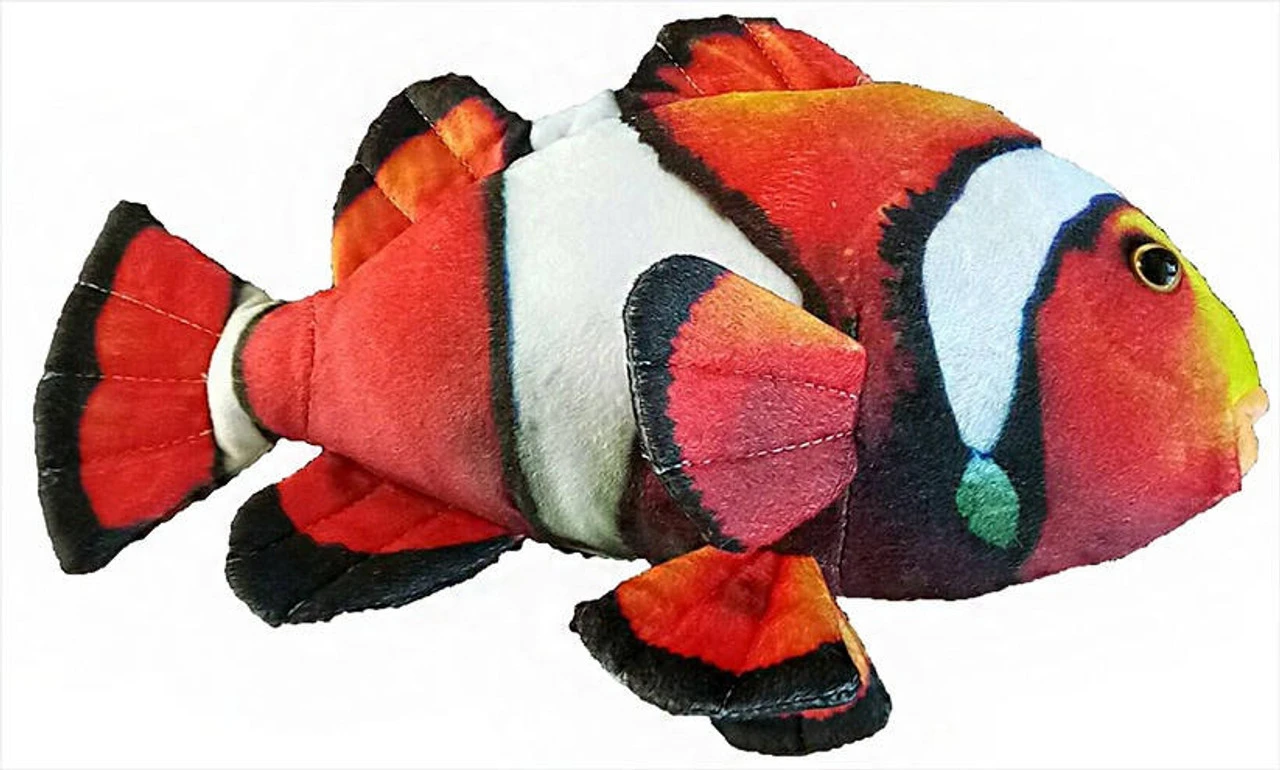 Clownfish Stuffed Toy Plushie 12" 4 Clownfish Stuffed Toy Plushie 12" - Image 2