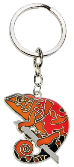 Mood Keyring "Chameleon" -Natural Pet Care Shop all things reptile mood keyring chameleon 04710.1620677132