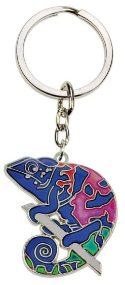 Mood Keyring "Chameleon" -Natural Pet Care Shop all things reptile mood keyring chameleon 73238.1620672690