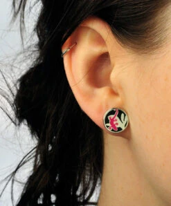 Round Earstuds "Gecko" -Natural Pet Care Shop all things reptile round earstuds gecko 85107.1620673187
