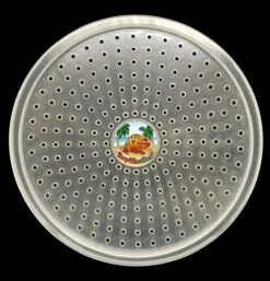 Vented Insect Lid 4.5" Deli Lid (50-Pack)
