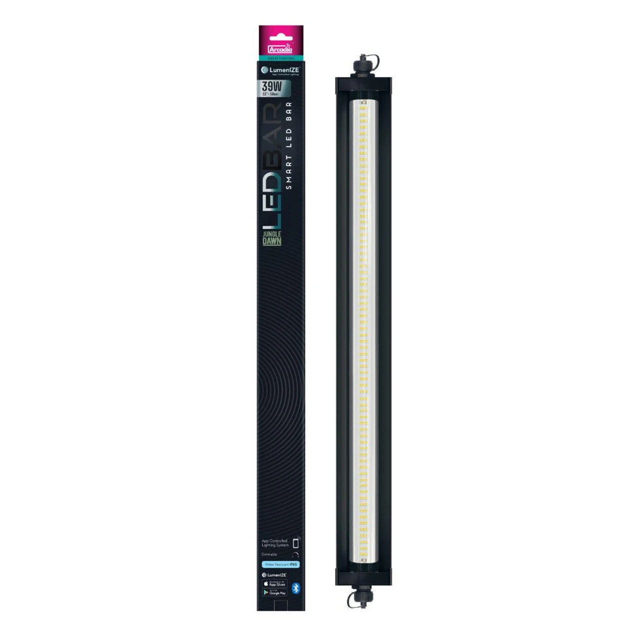 Arcadia LumenIZE Jungle Dawn LED Bar, 570mm (23"), 39 Watt, US 4 Arcadia LumenIZE Jungle Dawn LED Bar, 570mm (23"), 39 Watt, US - Image 2