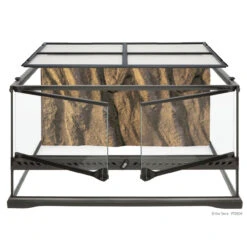 Exo Terra Natural Terrarium - Advanced Reptile Habitat - Low, 24in X 18in X 12in