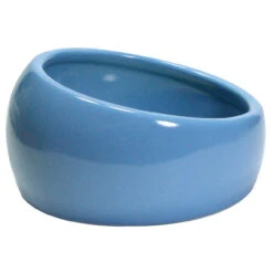 EXO TERRA Worm Dish 14oz Blue Ceramic