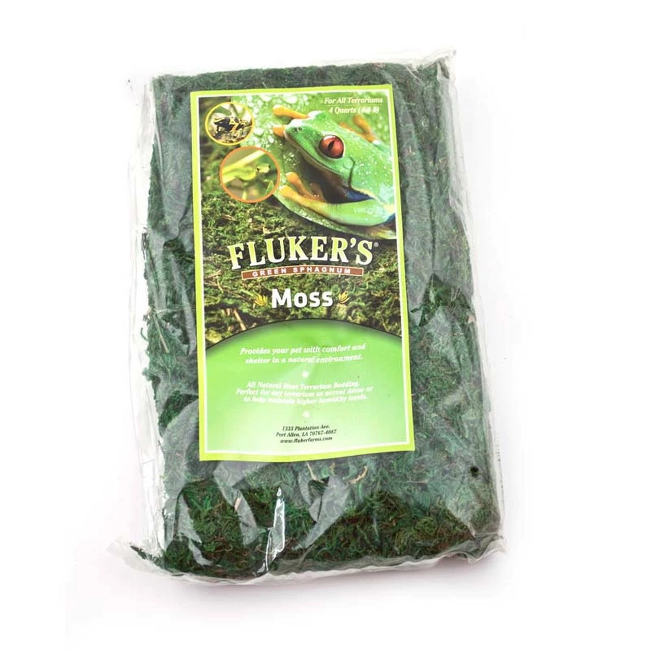 Fluker's Green Sphagnum Terrarium Moss (8 Quart) 3 Fluker's Green Sphagnum Terrarium Moss (8 Quart)