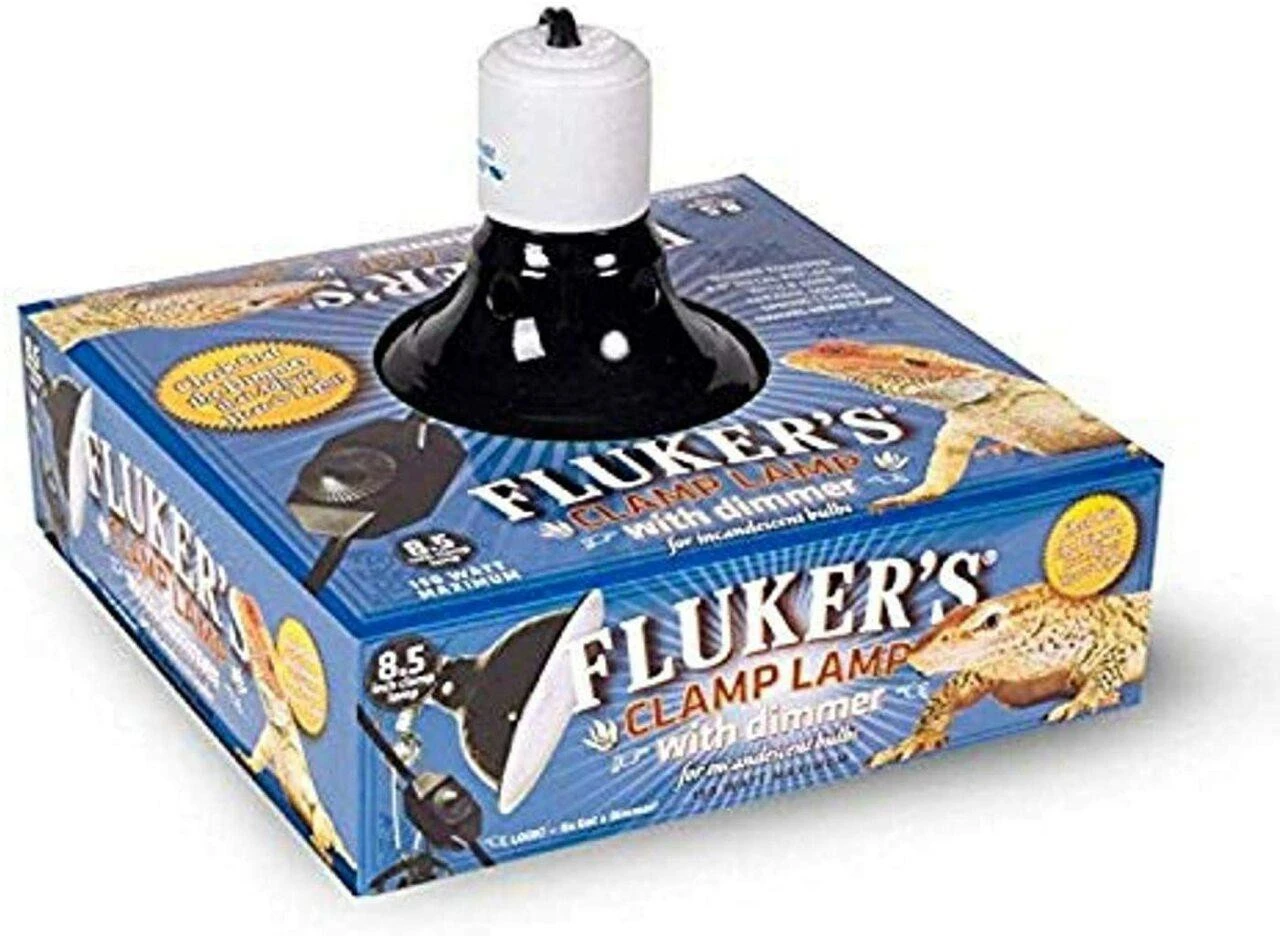Fluker's Repta-Clamp Ceramic Reflector Dome With Dimmer Switch 8.5" 3 Fluker's Repta-Clamp Ceramic Reflector Dome With Dimmer Switch 8.5"