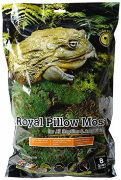 Galapagos Royal Pillow Moss Decorative Clumps Of Real Moss For Tropical & Forest Tanks 8Qt.