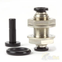 MISTKING Metal Bulkhead With O-Ring For Misting Systems - 1/4"