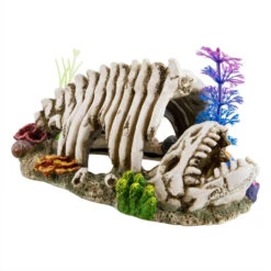 Reptile Treasures Shelter Dino Bones 10in -Natural Pet Care Shop reptile treasures shelter dino bones 10in 22763.1708058652