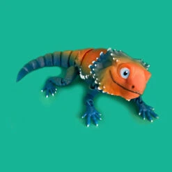 3D Printed Articulated Bearded Dragon 500025