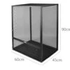 REPTIZOO Aluminum Screen Cage (w24" X D18" X H36") -Natural Pet Care Shop reptizoo reptizoo aluminum screen cage w24 x d18 x h36 02590.1620672697