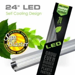 SunBlaster 24" LED Strip Light 24W 6400K - 48 LEDs