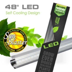 SunBlaster 48" LED Strip Light 48W 6400K - 96 LEDs