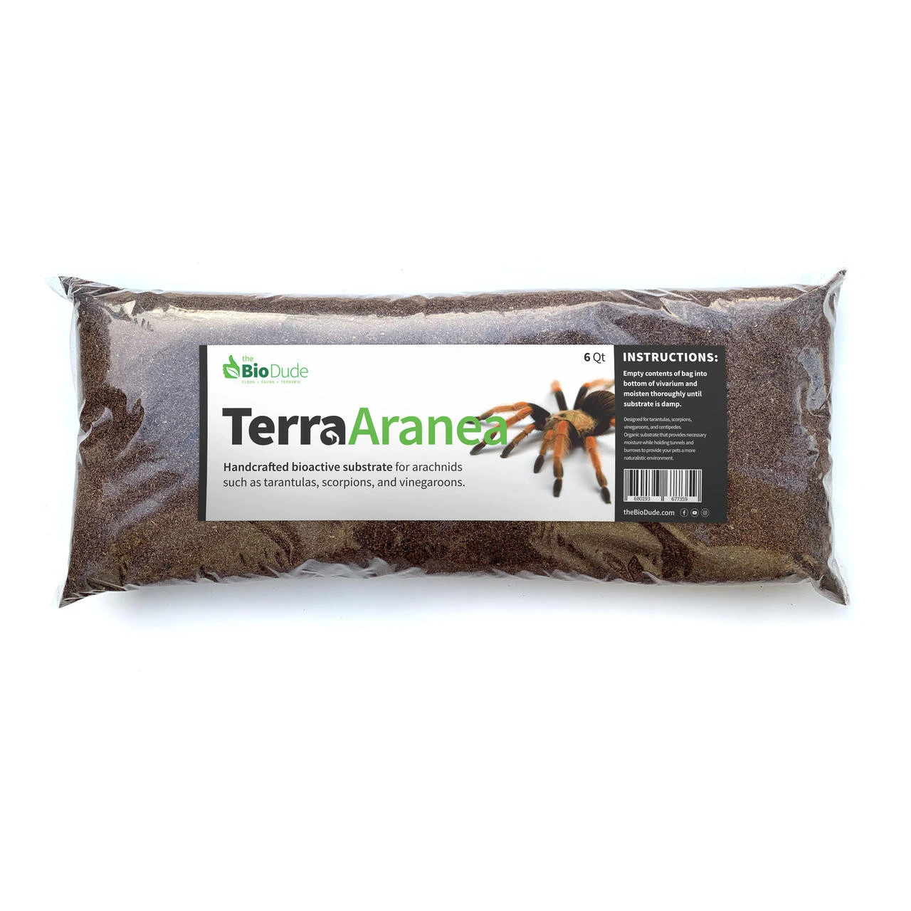 The BioDude Terra Aranea Substrate (6 Quart) 3 The BioDude Terra Aranea Substrate (6 Quart)