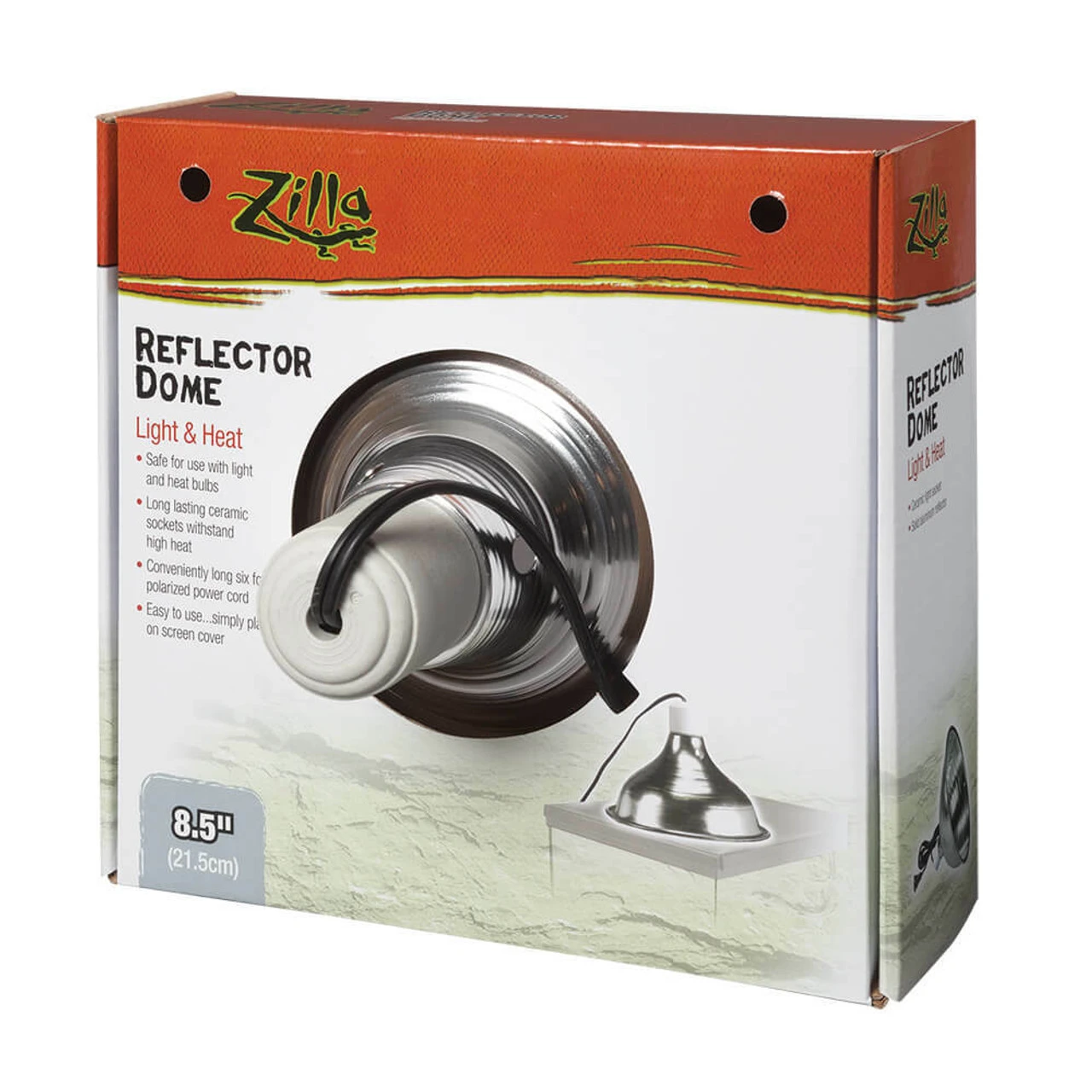 Zilla Reflector Dome - Silver - 8.5" 4 Zilla Reflector Dome - Silver - 8.5" - Image 2