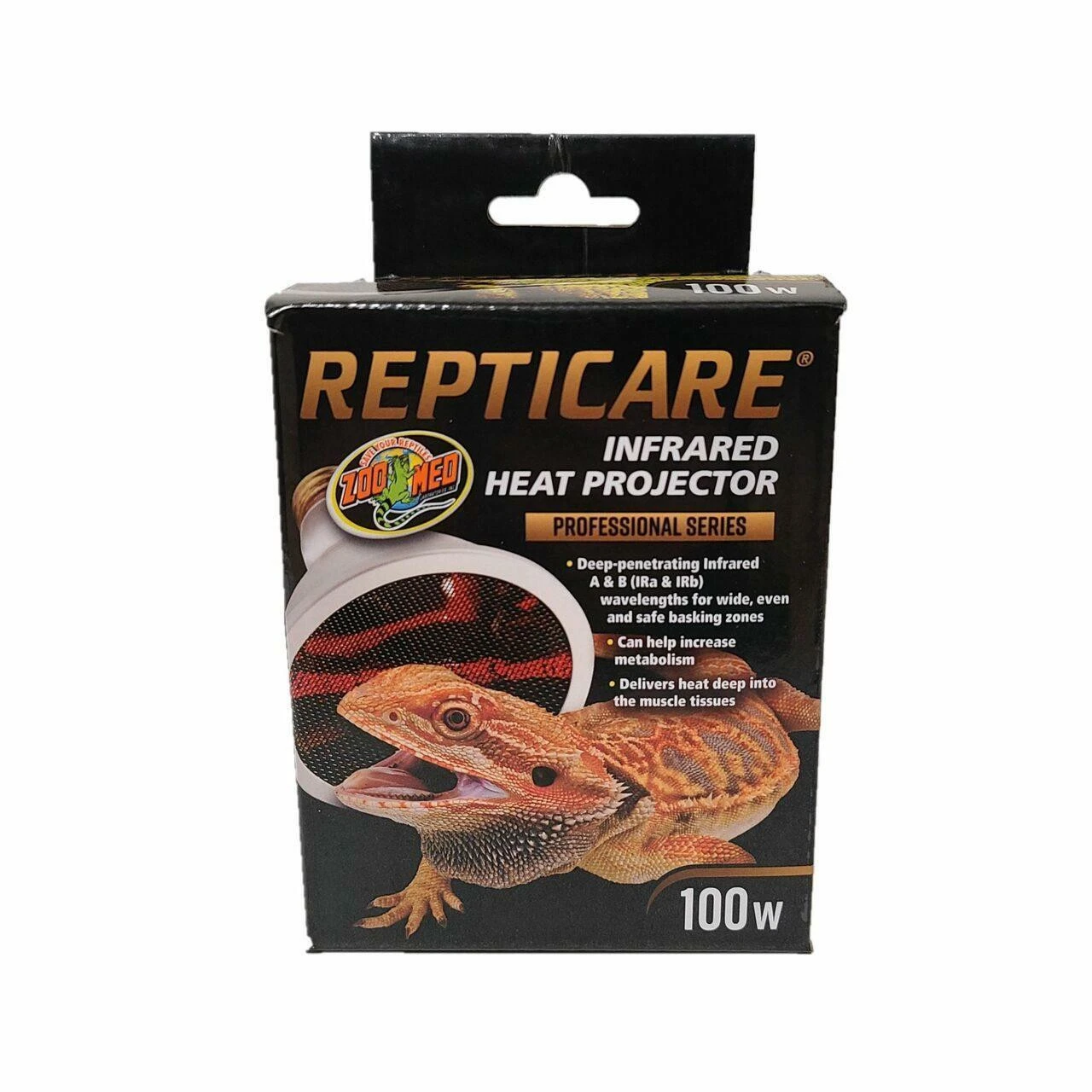 Zoo Med Repticare Infrared Heat Projector, 100W 4 Zoo Med Repticare Infrared Heat Projector, 100W - Image 2