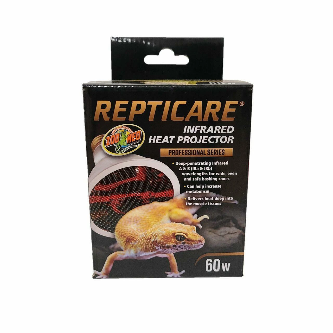 Zoo Med Repticare Infrared Heat Projector, 60W 3 Zoo Med Repticare Infrared Heat Projector, 60W - Image 2