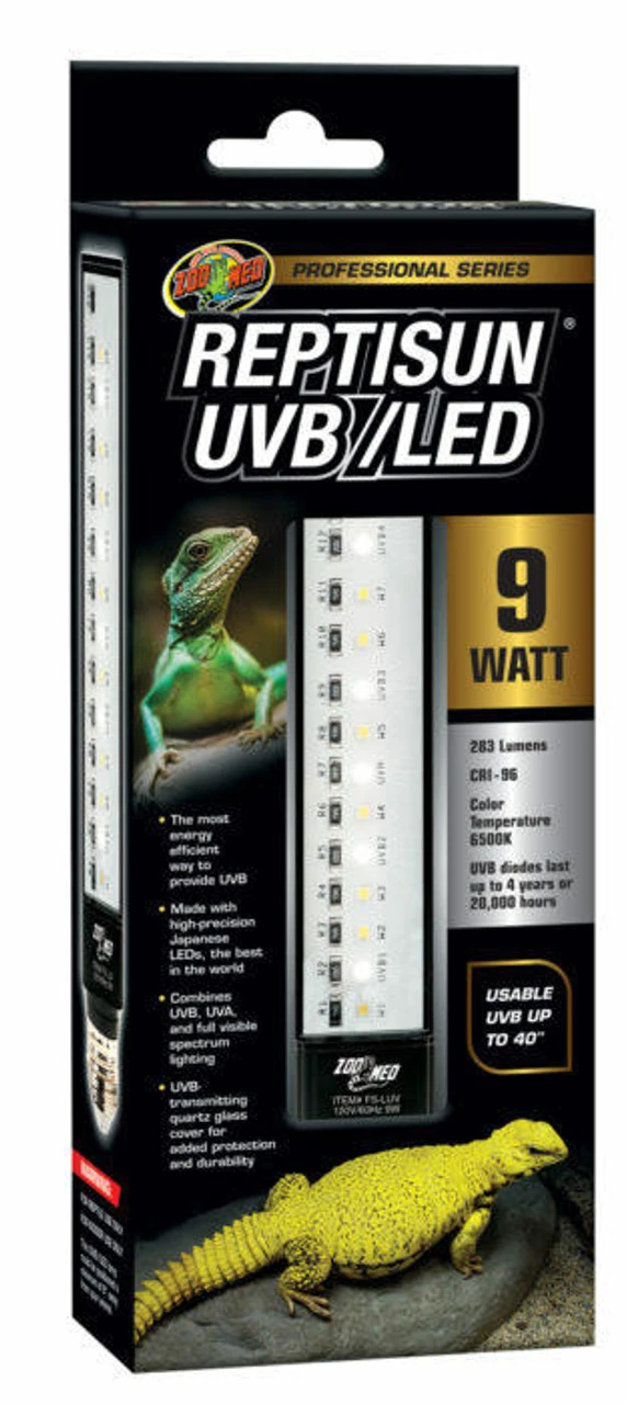 Zoo Med ReptiSun® UVB/LED, 6500K, 9W 3 Zoo Med ReptiSun® UVB/LED, 6500K, 9W