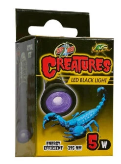 Zoo Med Creatures LED Black Light Bulb 5w