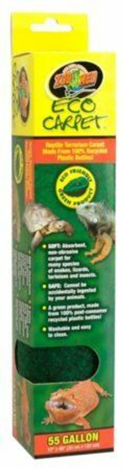 Zoo Med Eco Carpet, (13x48") 55 GAL. Green