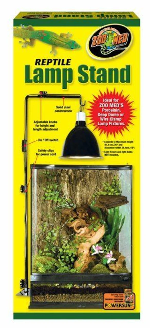 Zoo Med Lamp Stand (20 To 100 Gal) 3 Zoo Med Lamp Stand (20 To 100 Gal)
