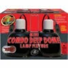 Zoo Med Mini Deep Dome Combo Fixture -Natural Pet Care Shop zoo med zoo med mini deep dome combo fixture 12584.1676663852