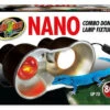 Zoo Med Nano Combo Dome Lamp Fixture - 80 W Max -Natural Pet Care Shop zoo med zoo med nano combo dome lamp fixture 80 w max 24774.1648161428