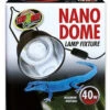 Zoo Med Nano Dome Lamp Fixture - 40 W Max -Natural Pet Care Shop zoo med zoo med nano dome lamp fixture 40 w max 11097.1677512300