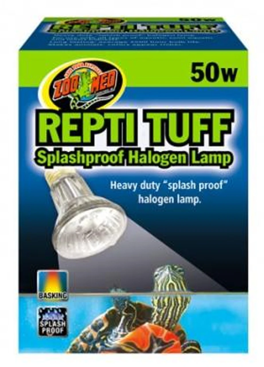 Zoo Med Repti Tuff Halogen Lamp 50 Watt (Splash Proof) 3 Zoo Med Repti Tuff Halogen Lamp 50 Watt (Splash Proof)