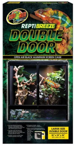 ZOO MED REPTIBREEZE DOUBLE DOOR 36" X 18" X 36" NT-14