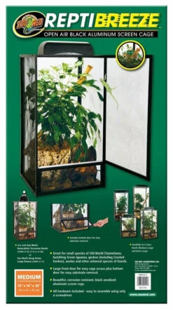 Zoo Med ReptiBreeze Medium(16 X 16 X 30") NT-11