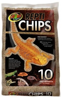 Zoo Med Reptichips - Laboratory Grade Heat Treated Aspen Wood Chips 10qt